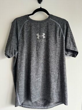 LG Men’s Gray Heather Short Sleeve Performance Tee